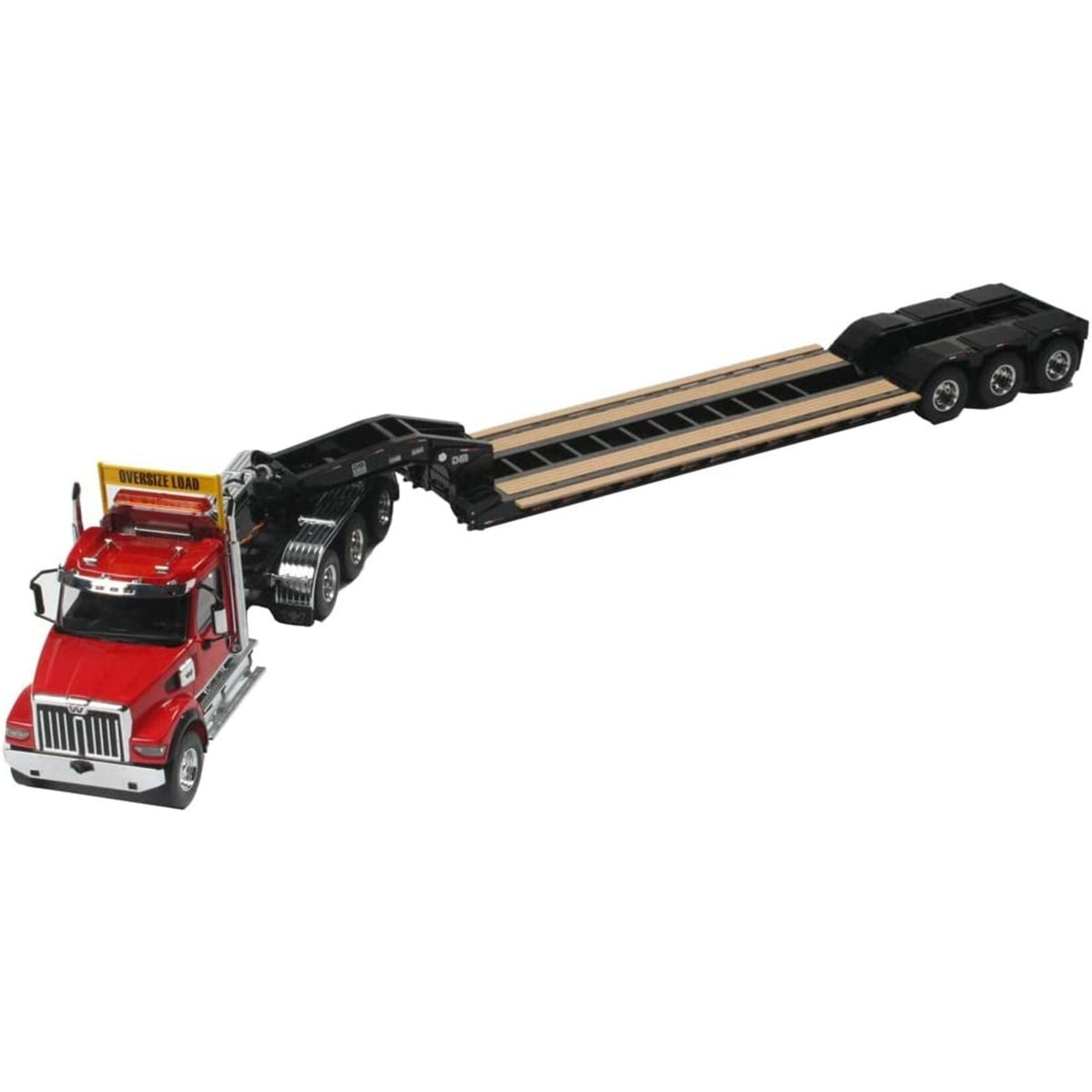 Diecast Masters DCM27010 removable gooseneck lowboy coupling view