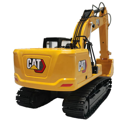 Diecast Masters Cat 320 1/16 RC excavator official side detail