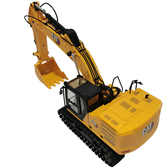 Diecast Masters Cat 320 1/16 RC excavator official controller and function detail
