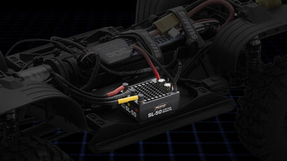 FMS FCX10 PRO LC80 V2 independent SL50A brushless ESC installation