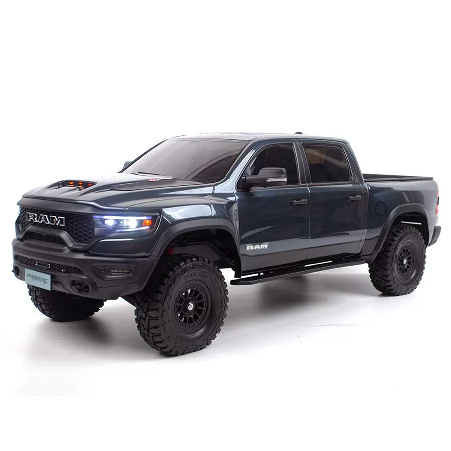 Traction Hobby RAM 1500 1/8 brushless RTR — gray front