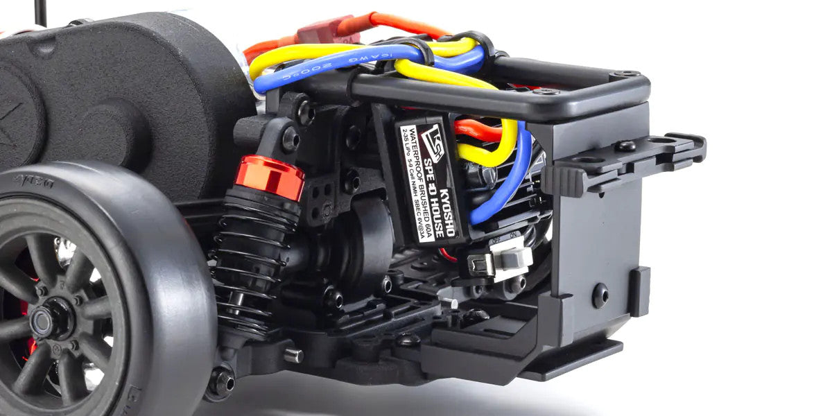 Kyosho FAZER D2 rear-mounted ESC service tray