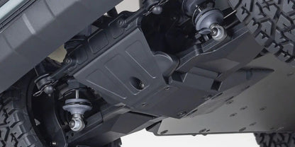 Kyosho KB10L Toyota Tacoma concealed under-chassis body mounts