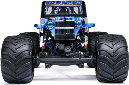 Losi LMT 2.0 Son-uva Digger solid axle chassis detail