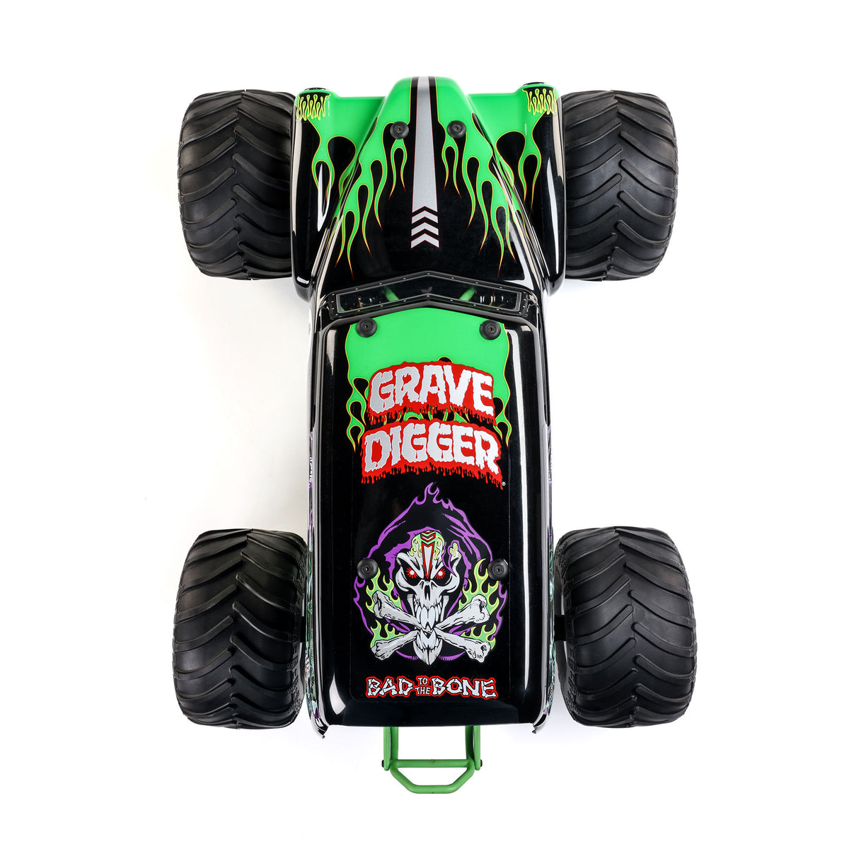 Losi LMT 2.0 Grave Digger 1/8 detail view