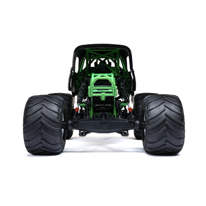 Losi LMT 2.0 Grave Digger detailed Monster Jam chassis view