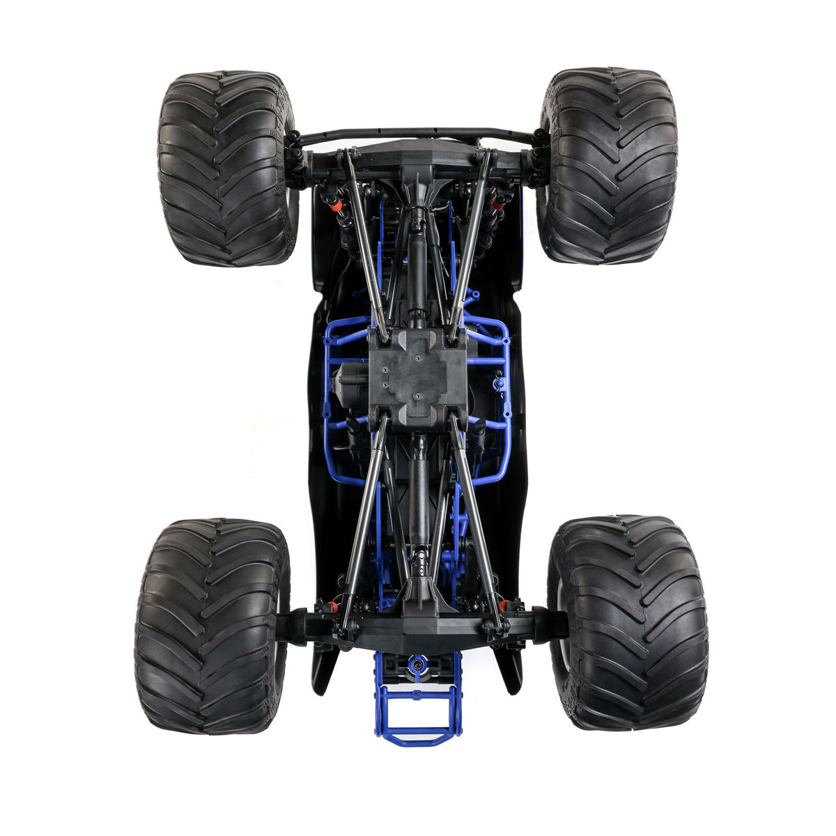 Losi LMT 2.0 Son-uva Digger detailed Monster Jam chassis view