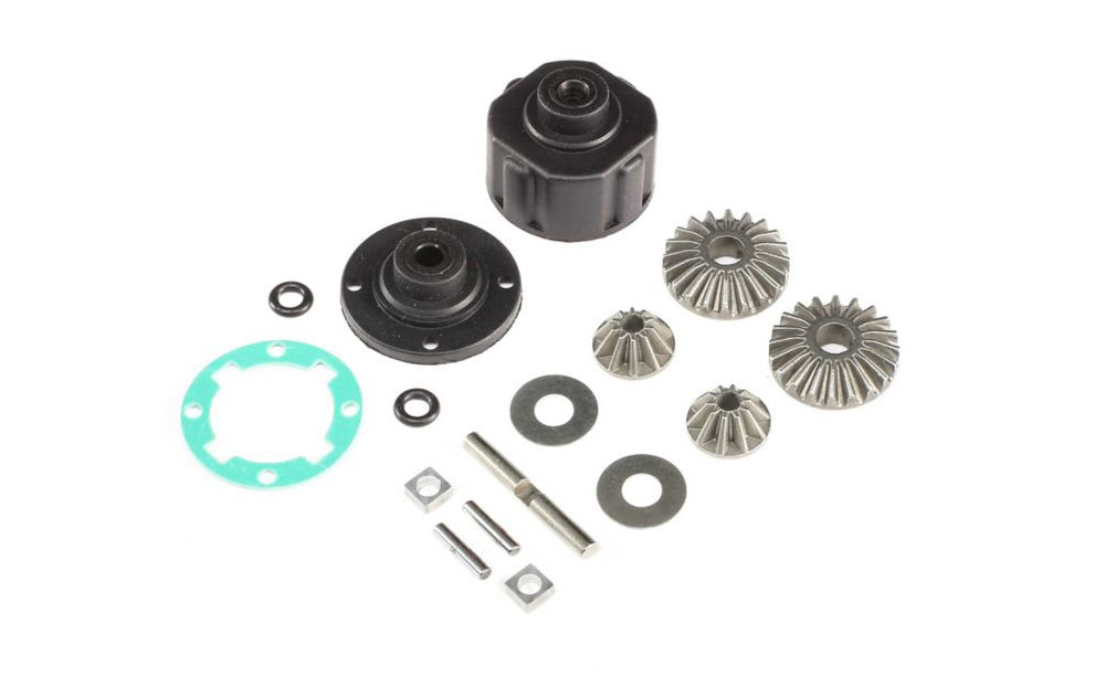 Losi TENACITY TT Pro 4WD driveline with three adjustable differentials