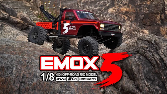 CROSSRC EMO X5 4WD RC Rescue Truck