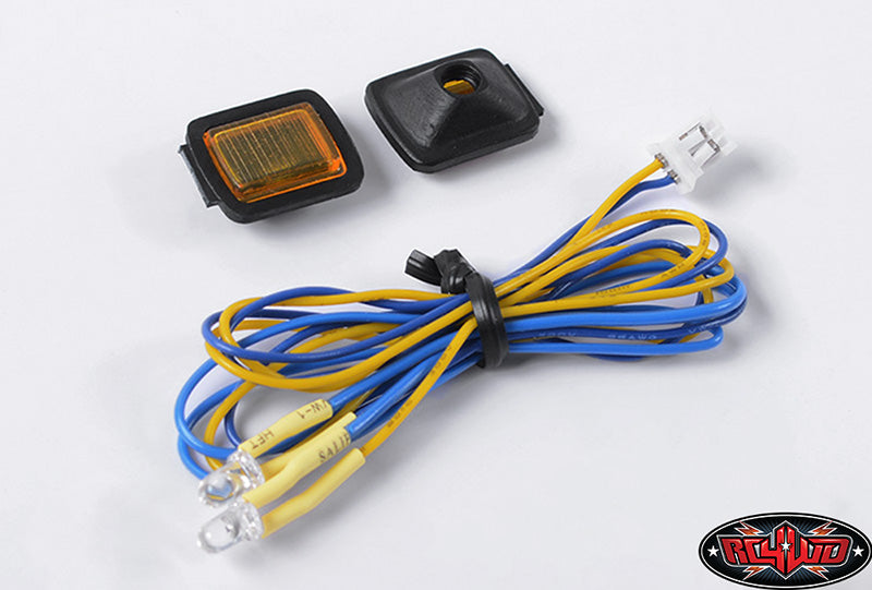 RC4WD Turn Signal LED Light Set for Tamiya CC-01 Jeep Wrangler detail