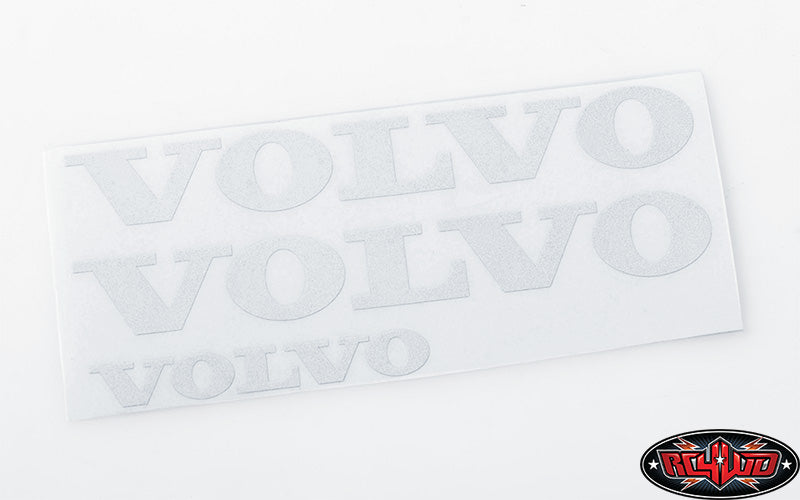 RC4WD Volvo Decal Sheet Set for 1/14 Earth Digger 360L detail