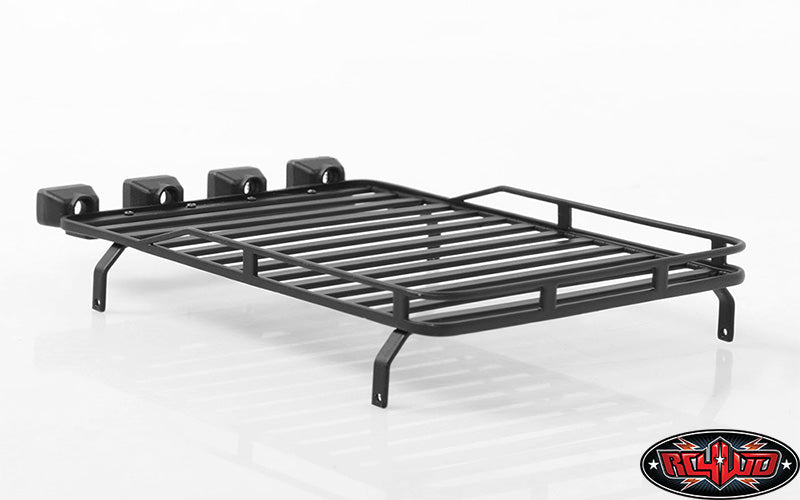 RC4WD Roof Rack with Light Pods for 1/18 Gelande D90 Black detail