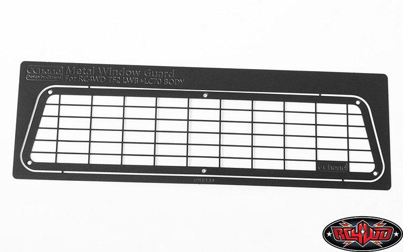 RC4WD Metal Rear Window Guards for Land Cruiser LC70 Body detail