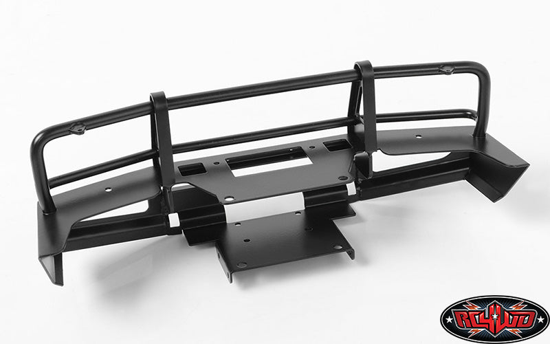 RC4WD Trifecta Front Bumper for Mojave II black detail view