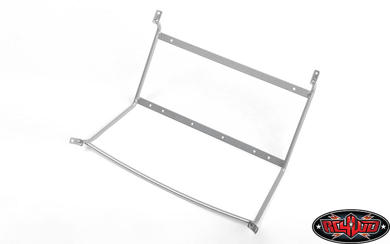 RC4WD Exterior Steel Roll Cage for Vanquish VS4-10 Origin Halfcab Body Silver detail