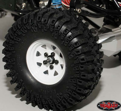 RC4WD Z-W0127 white 5 Lug Wagon 1.9 wheel — official installed example 2