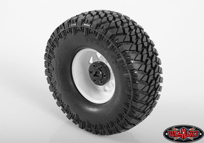 RC4WD Z-W0128 white 6 Lug Wagon 1.9 steel stamped beadlock wheels — official image 3