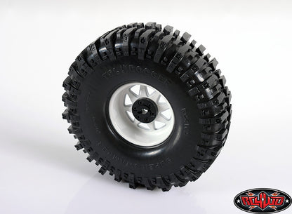 RC4WD Z-W0146 6 Lug Wagon 2.2 steel stamped beadlock wheels in white — official image 7