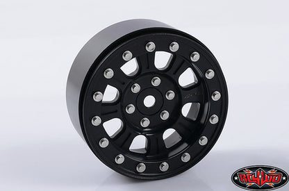 RC4WD Raceline Monster 2.2 beadlock wheels Black Z-W0193 — official product image 1