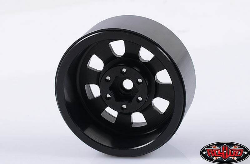 RC4WD Raceline Monster 2.2 beadlock wheels Black Z-W0193 — official product image 2