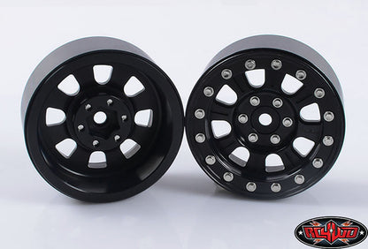 RC4WD Raceline Monster 2.2 beadlock wheels Black Z-W0193 — official product image 4