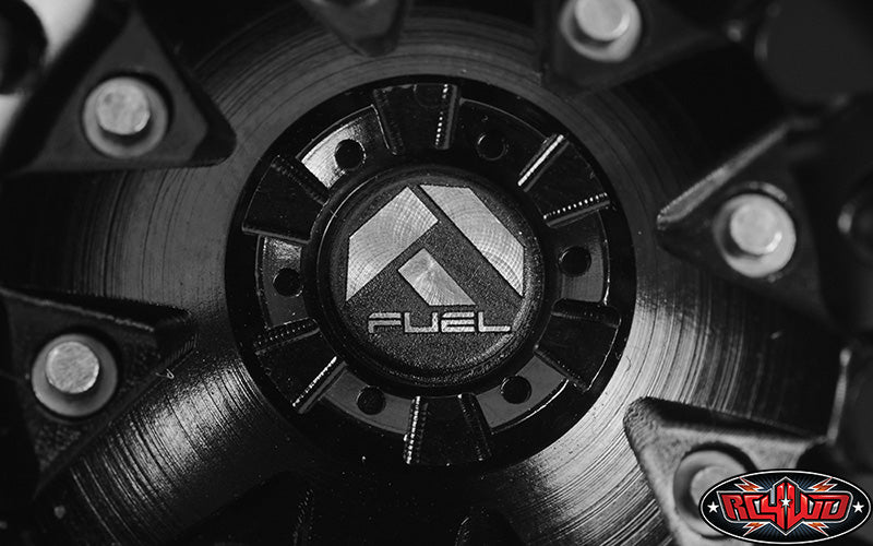 RC4WD Fuel Hostage 2.2-inch wheel CNC-machined detail