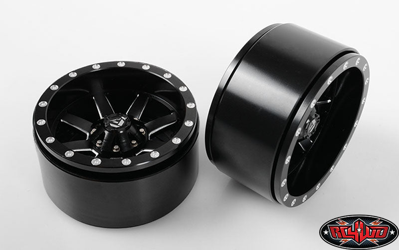 RC4WD Fuel Off-Road Maverick 1.9-inch beadlock wheels angled pair