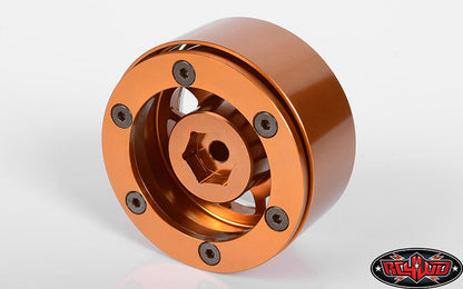 RC4WD Toyo 1.9 beadlock wheel rear view showing 12 mm hex mount