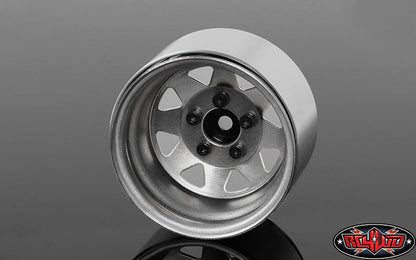 RC4WD Z-W0244 plain 5 Lug Deep Dish Wagon 1.9 steel stamped beadlock wheels — official image 1