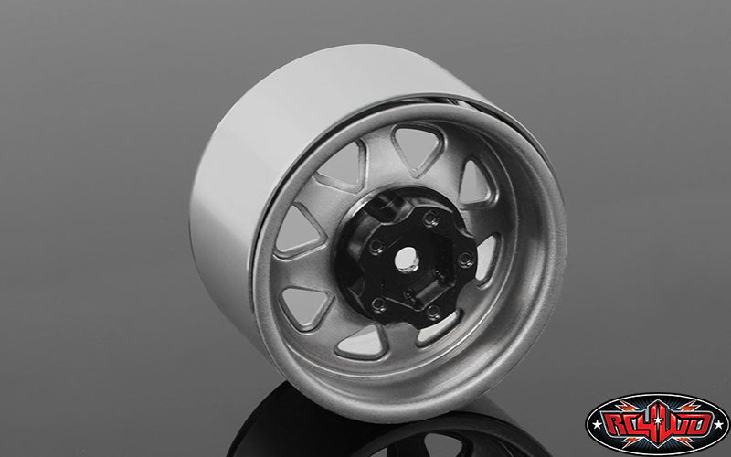 RC4WD Z-W0244 plain 5 Lug Deep Dish Wagon 1.9 steel stamped beadlock wheels — official image 2