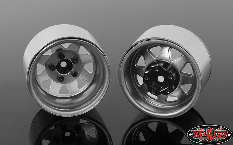 RC4WD Z-W0244 plain 5 Lug Deep Dish Wagon 1.9 steel stamped beadlock wheels — official image 3