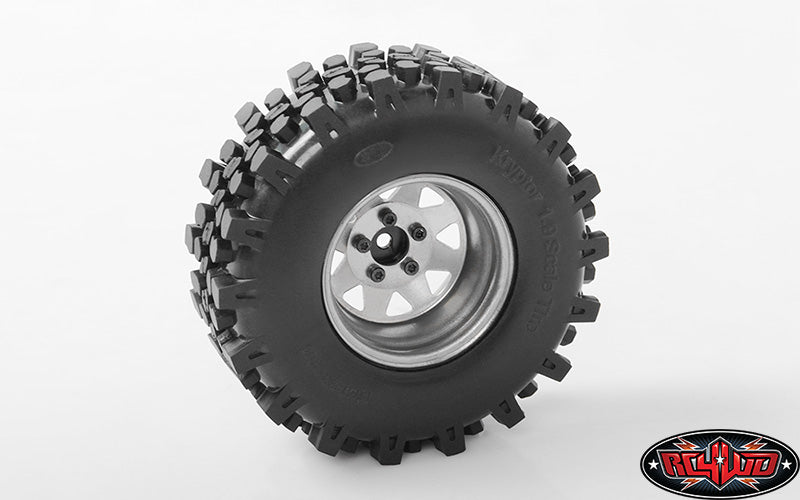 RC4WD Z-W0244 plain 5 Lug Deep Dish Wagon 1.9 steel stamped beadlock wheels — official image 5