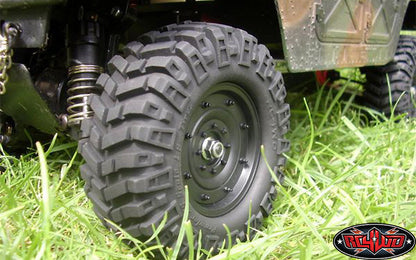 RC4WD Prowler XS close-up on military-style crawler