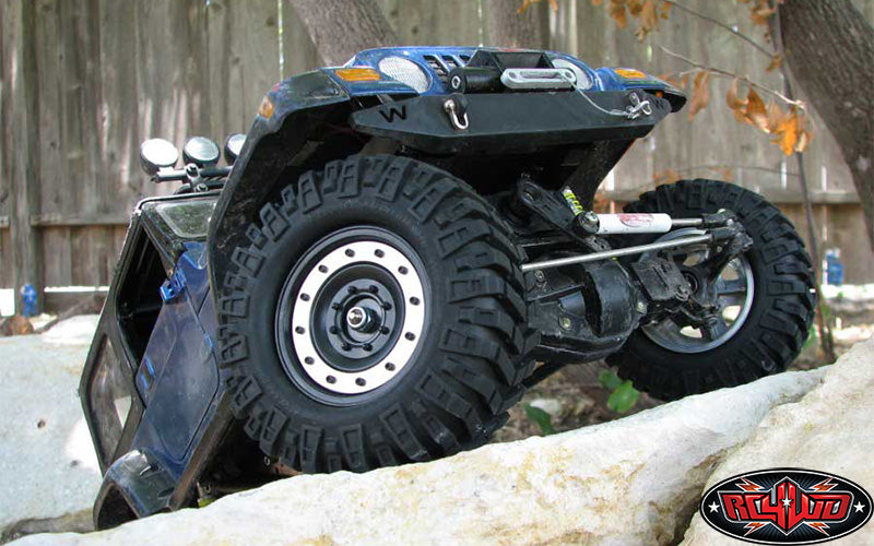 Customer blue crawler using RC4WD Prowler XS tires
