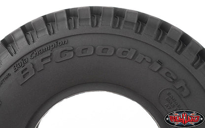Licensed BFGoodrich Mud-Terrain KM molded sidewall detail