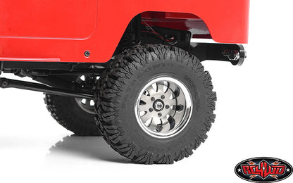 RC4WD Z-W0327 1.9-inch 5-lug wheel with silver beauty ring official view 11