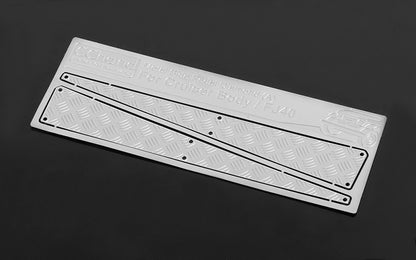 RC4WD METAL SIDE DIAMOND PLATES (STYLE A) FOR CRUISER BODY (SILVER)