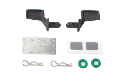 RC4WD MIRRORS FOR TAMIYA CC-01 JEEP WRANGLER