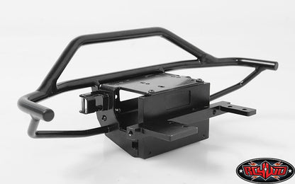 RC4WD Rough Stuff Metal Front Bumper VVV-C0206 stainless steel detail