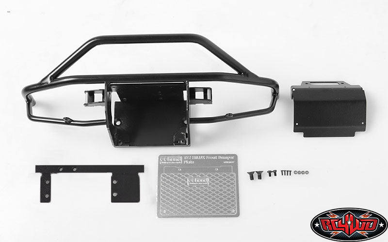 RC4WD Rough Stuff Metal Front Bumper VVV-C0206 front detail