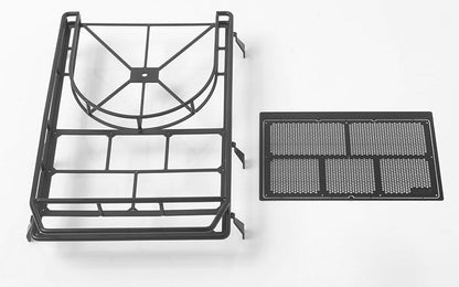 RC4WD ROOF RACK WITH TIRE MOUNT FOR GELANDE II D90