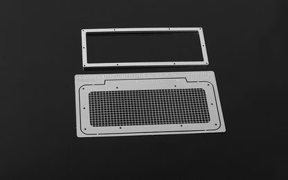 RC4WD KAHN STYLE FRONT GRILLE FOR D90/D110 BODIES (SILVER)