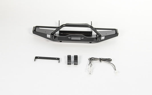 Solid Front Bumper for Axial SCX10 II XJ (Black)