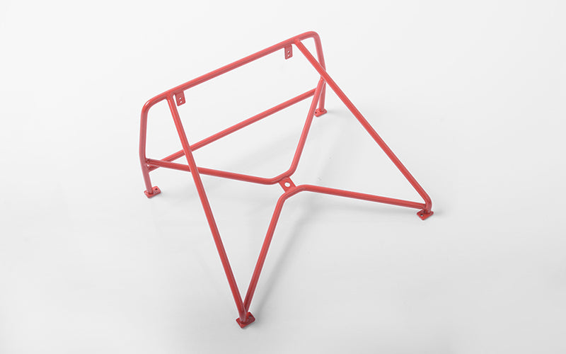 Roll Bar Rack w/Spare Mount for RC4WD Chevy Blazer Body (Red)