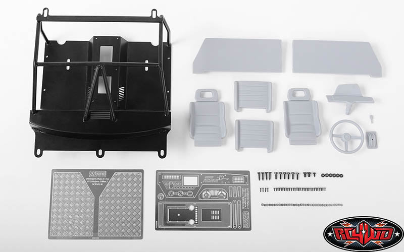 RC4WD Interior Package VVV-C0378 installed cabin detail
