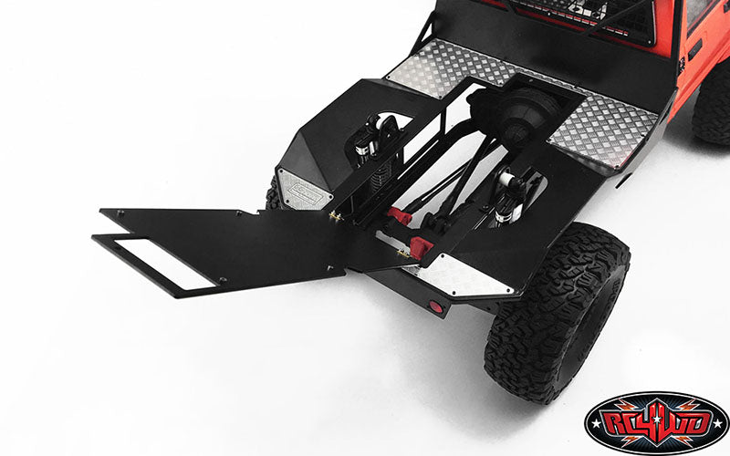 RC4WD VVV-C0380 Metal Rear Bed Style A installed application view