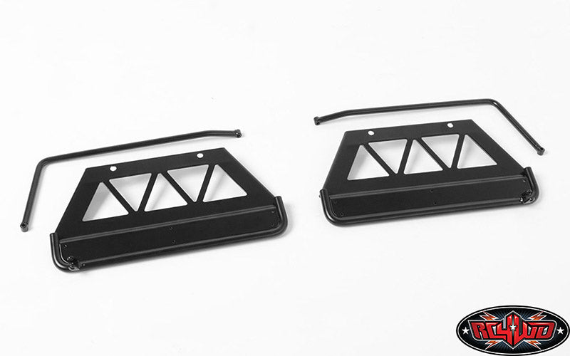 RC4WD Trifecta LC70 side sliders and side bars