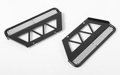 RC4WD TRIFECTA SIDE SLIDERS FOR LAND CRUISER LC70 BODY (BLACK)
