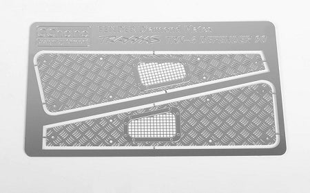 Diamond Plate Fender Covers for Traxxas TRX-4
