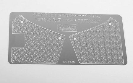 Diamond Plate Rear Fender Quarters for Traxxas TRX-4